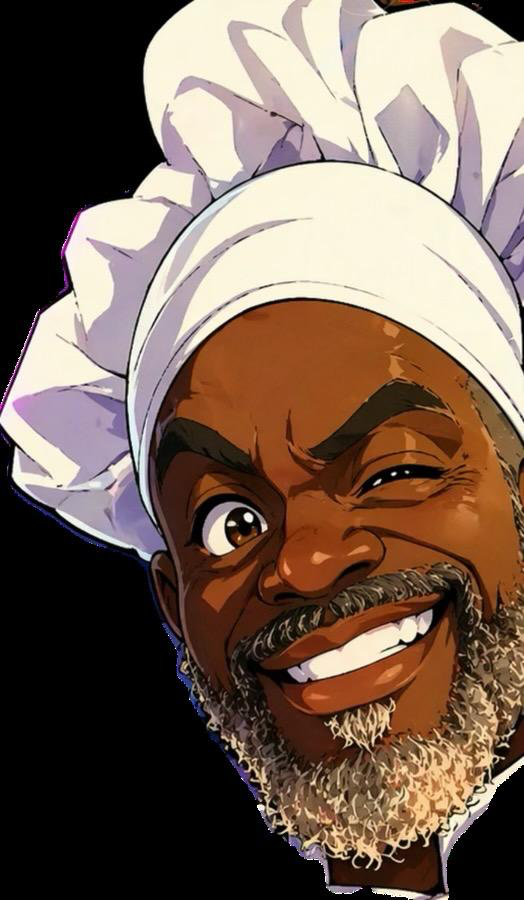 DJ Hip Hop Chef caricature